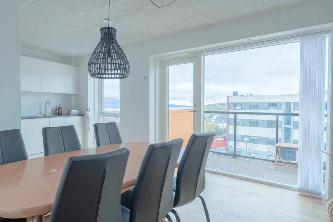 토르스하운 New / Stunning Sea View / Light / 3 Br 아파트 외부 사진